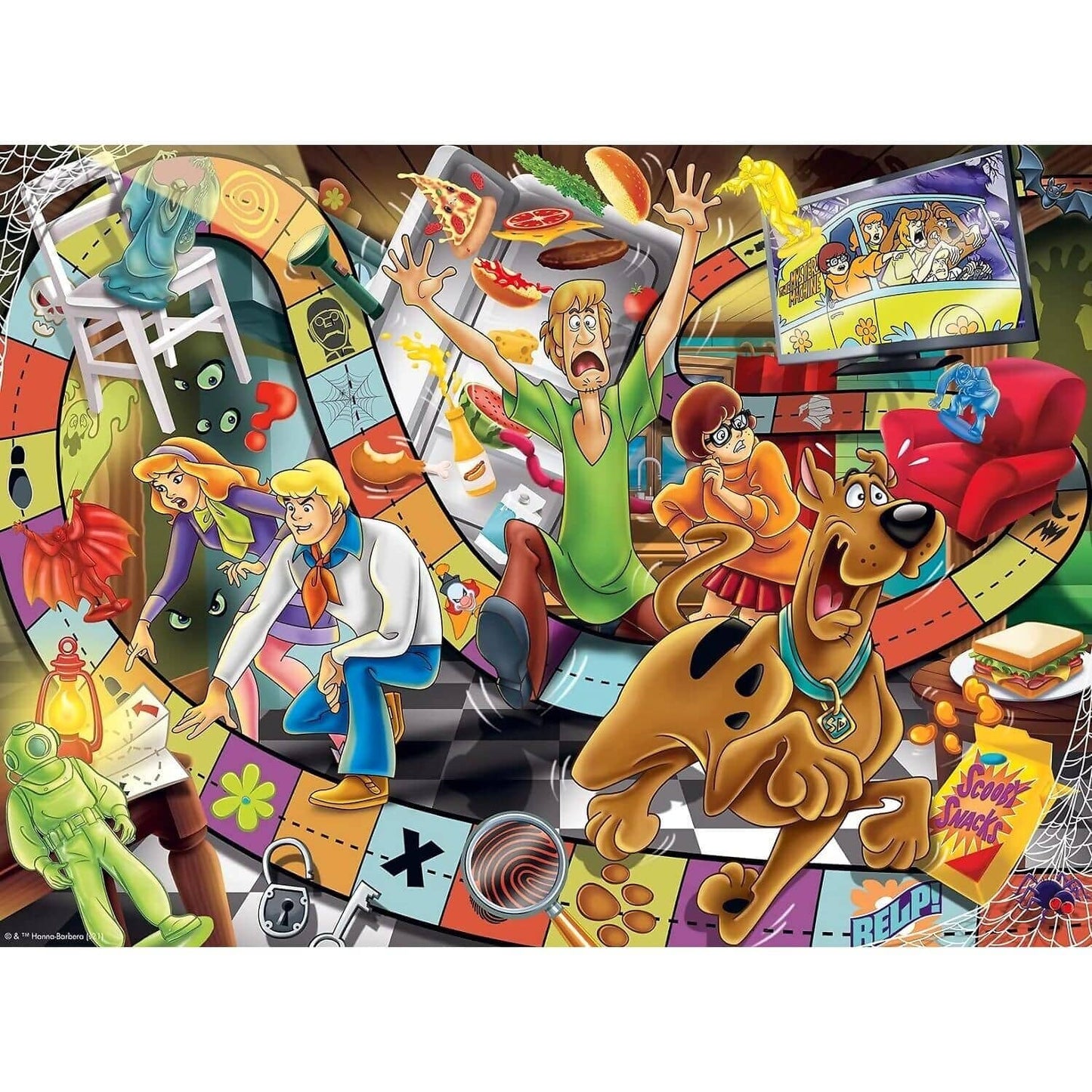 Ravensburger - Scooby Doo Haunted Jigsaw Puzzle XXL 200pc