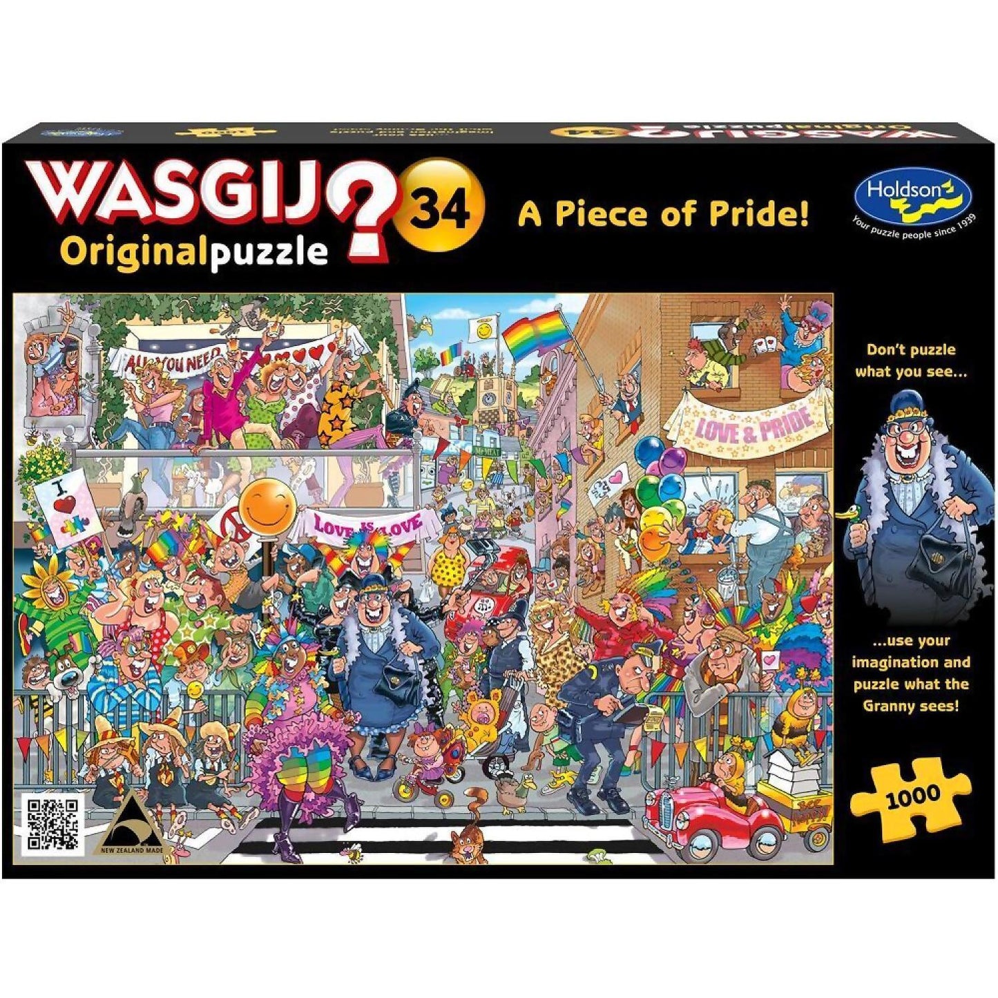Wasgij - Original 34 - A Pieces Of Pride - Holdson Jigsaw Puzzle 1000 Pieces