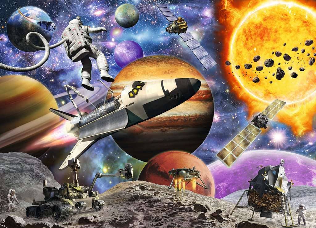 Ravensburger - Explore Space Jigsaw Puzzle 60 Pieces
