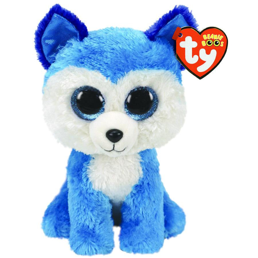 Ty Beanie Boos - Prince - Blue Husky 23cm Medium