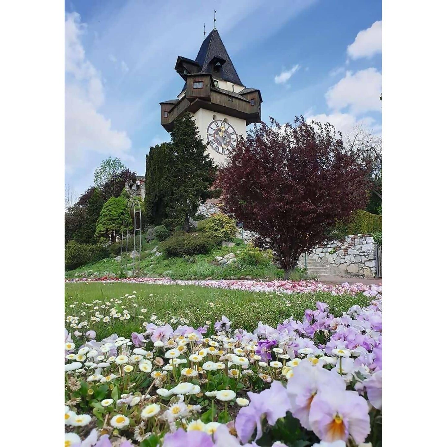 Ravensburger - Uhrturm In Graz Jigsaw Puzzle 1000 Pieces