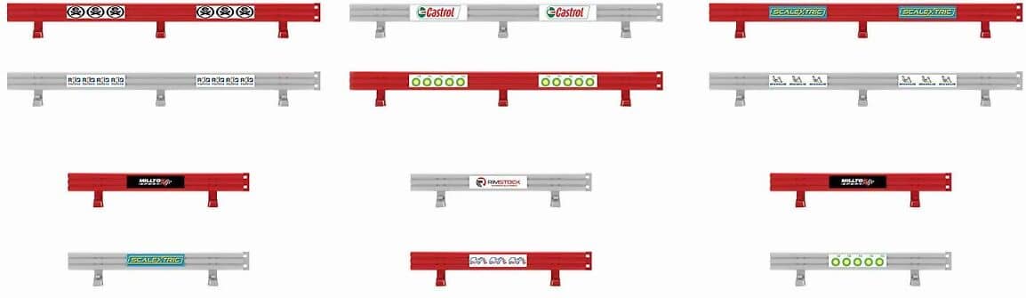Scalextric - C8191 Crash Barriers With Stickers