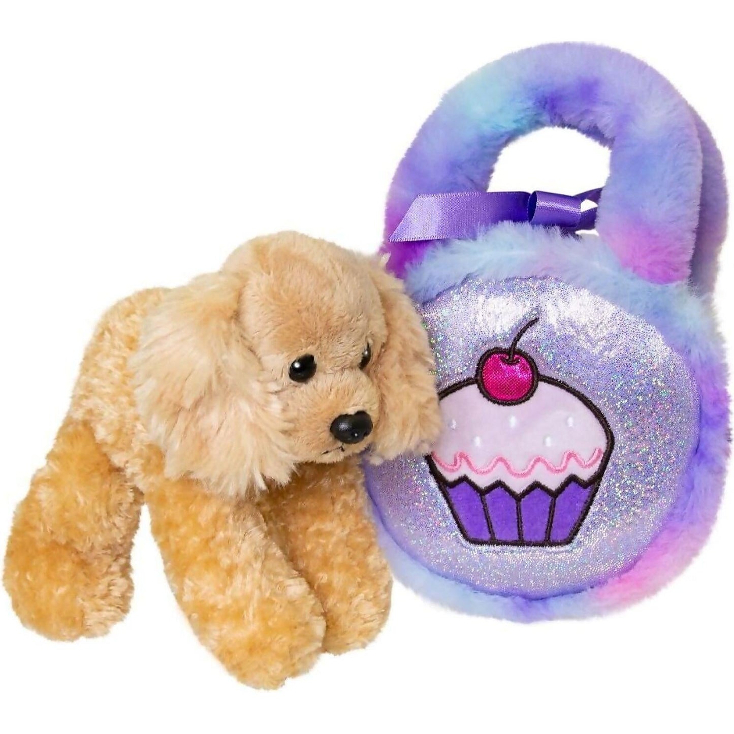 Cotton Candy - Fancy Pals Cocker Spaniel In Sweets Purple Bag