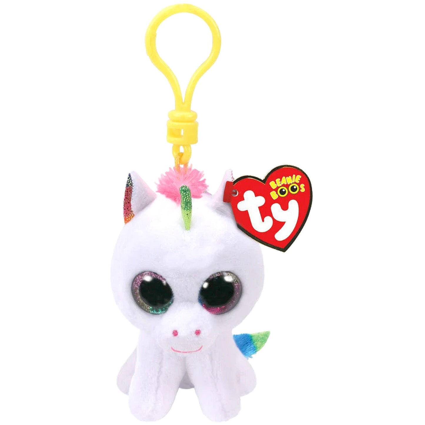 Ty - Beanie Babies Clip Pixy White Unicorn 5-inch Plush