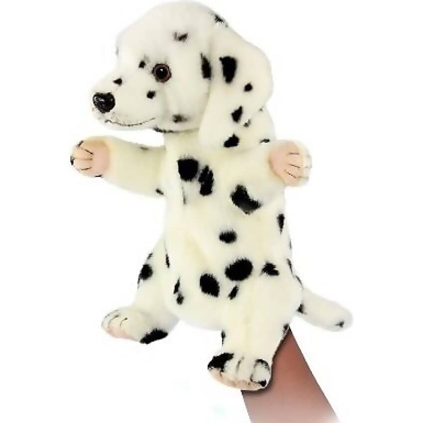 Hansa - Dalmation Puppy Puppet 28cm Plush