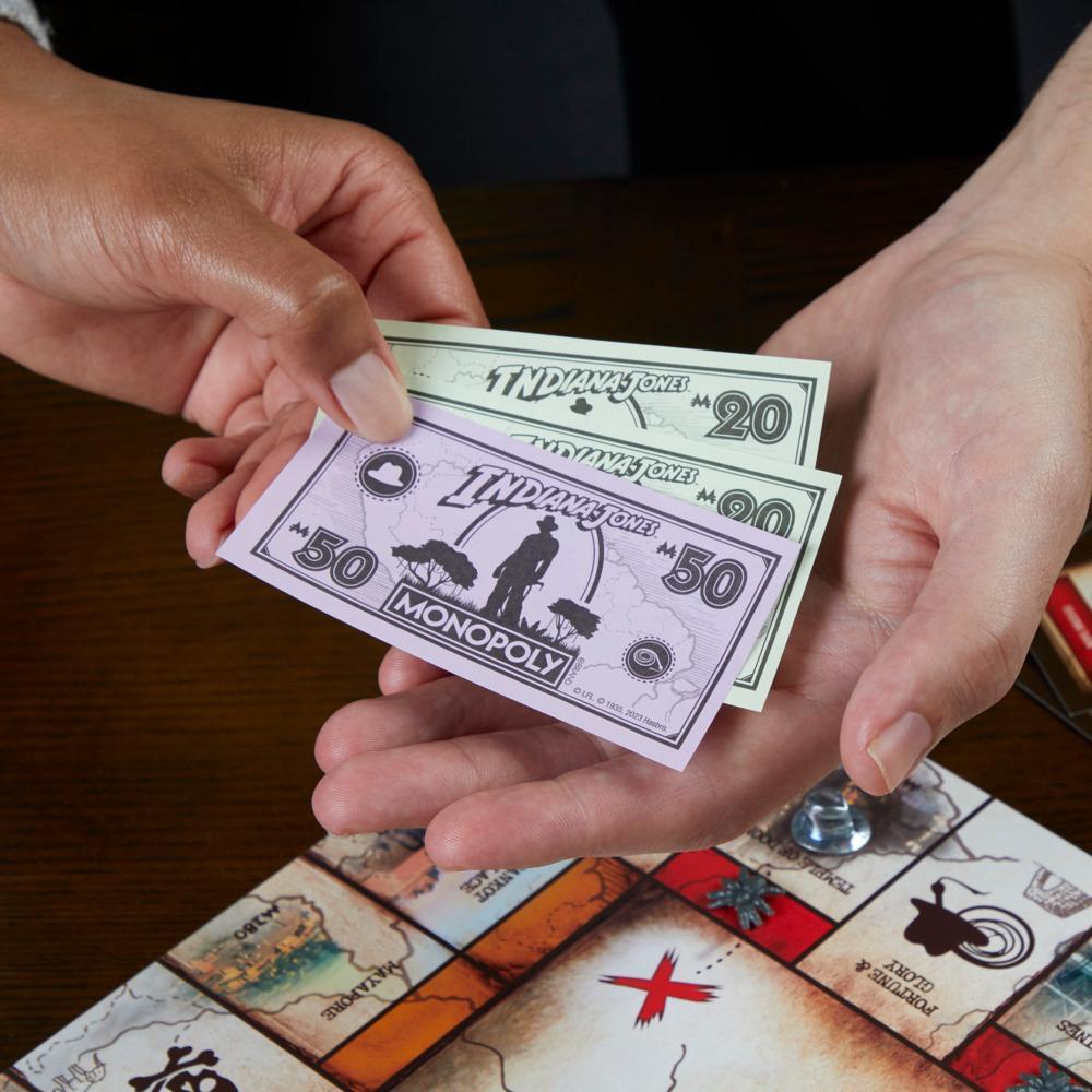 Monopoly Indiana Jones Board Game For 2-6 Players Hasbro