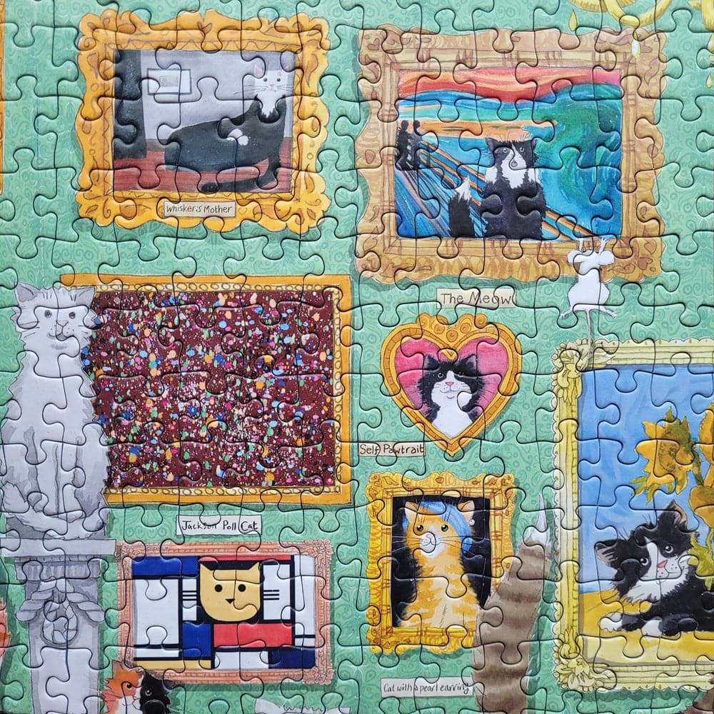 Gibsons - Night At The Meowseum - Jigsaw Puzzle 1000 Pieces