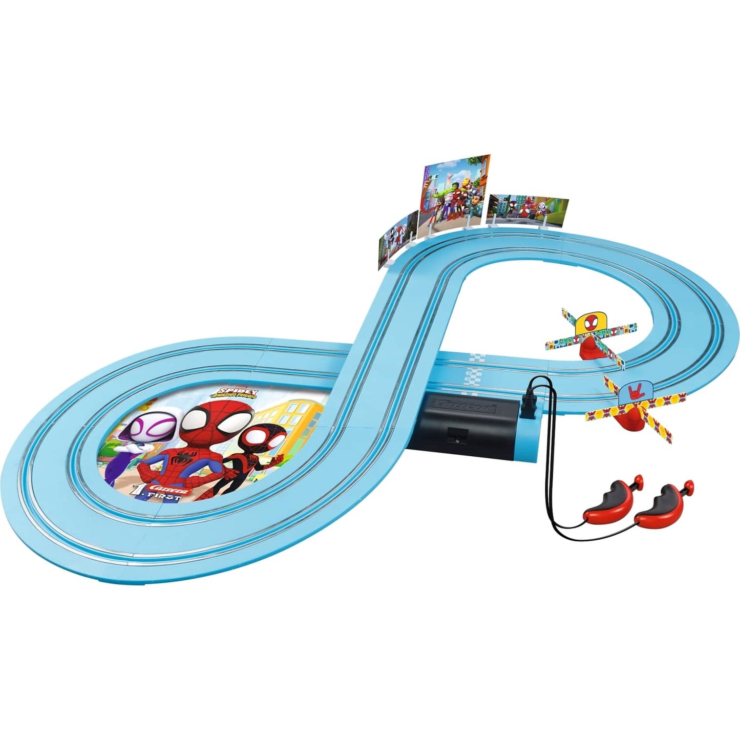 Carrera First - Spidey - Its Spidey Time! - Slot Car Track Set