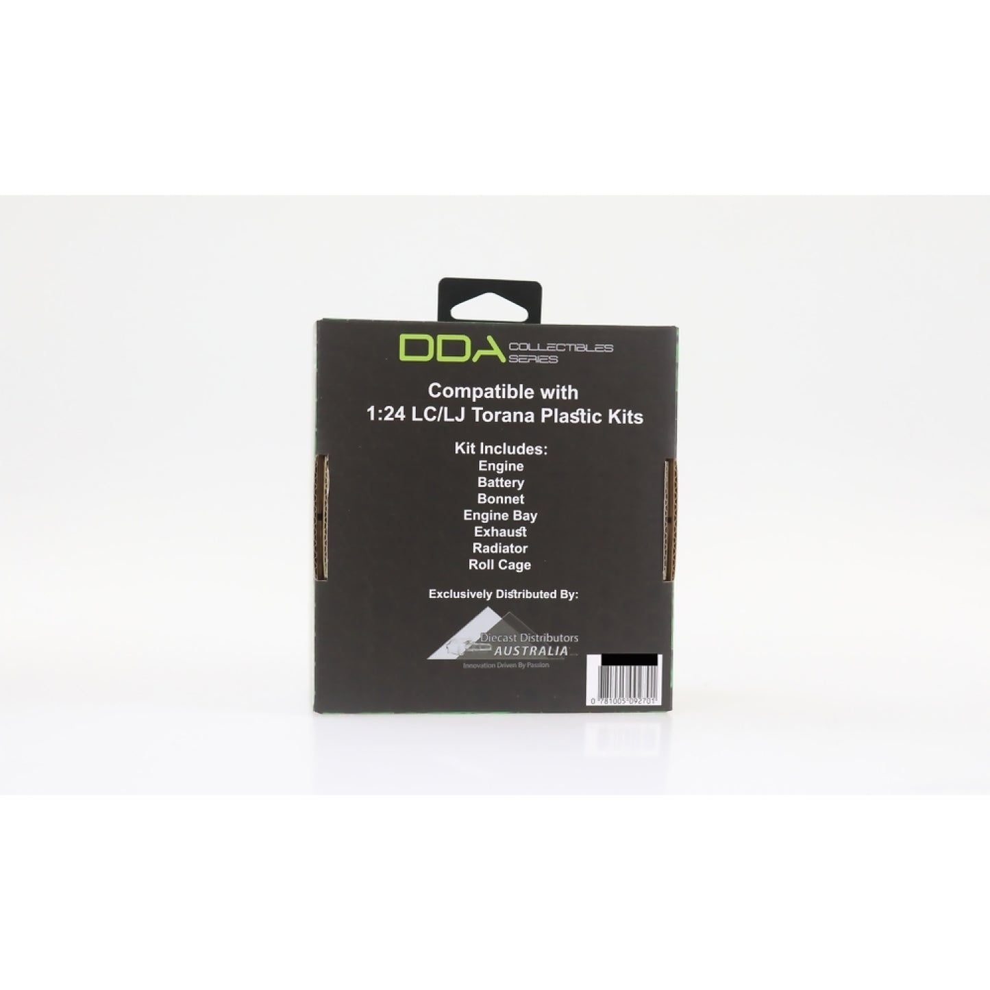 DDA Collectibles - Holden 253 / 308 V8 1:24 Scale Engine Kit for A9X LX SS Torana - Plastic Diecast Model Kit