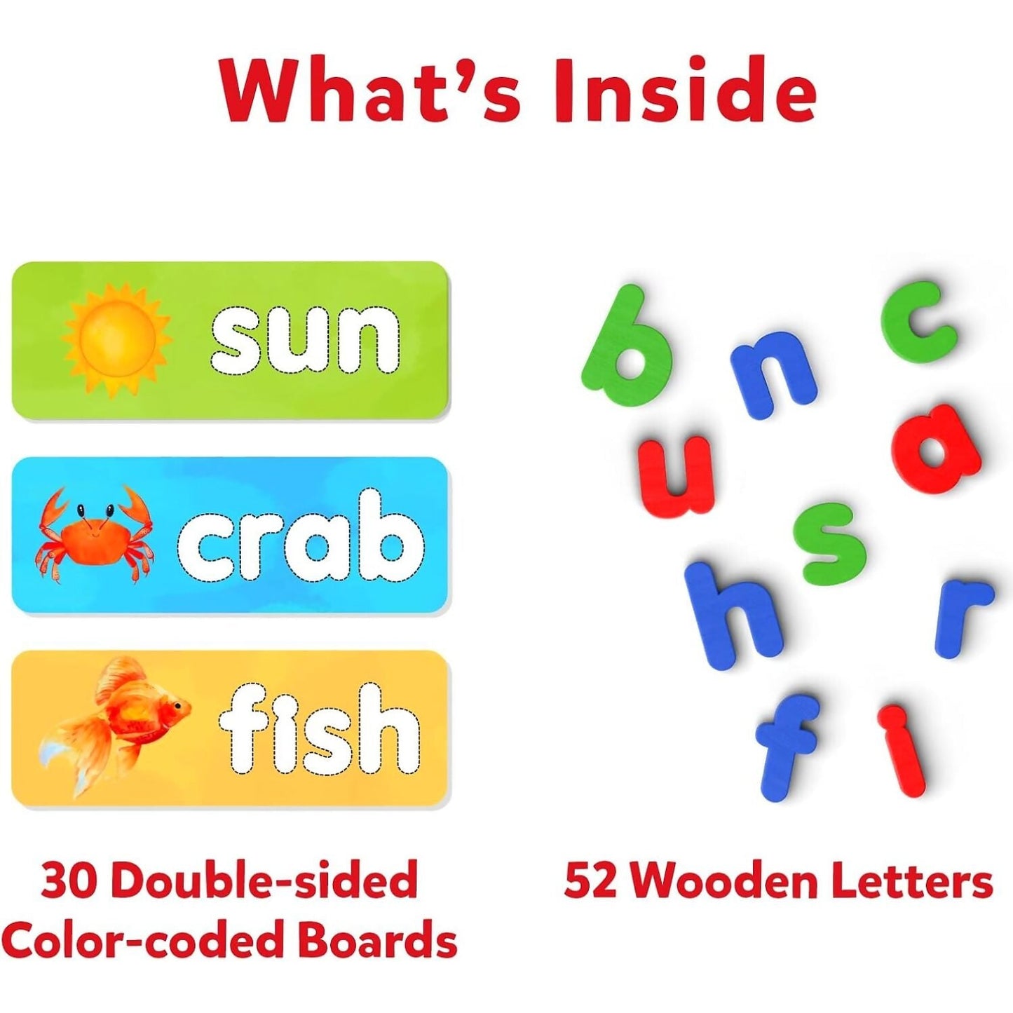 Skillmatics - Ready To Spell Game Wooden Boards