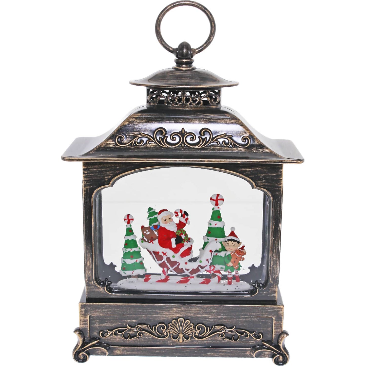 Cotton Candy - Xmas Musical Lantern Santa Sleigh