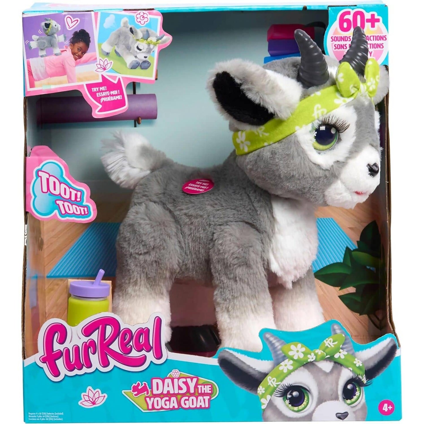FurReal - Daisy The Yoga Goat Interactive Plush