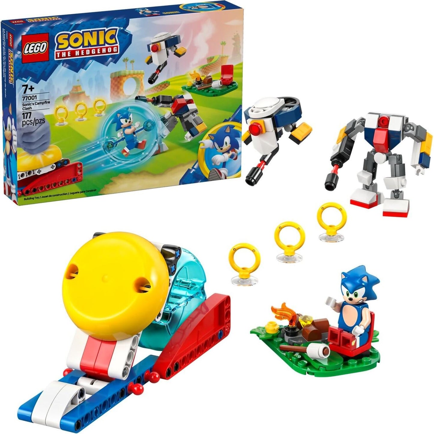LEGO 77001 Sonic's Campfire Clash - Sonic