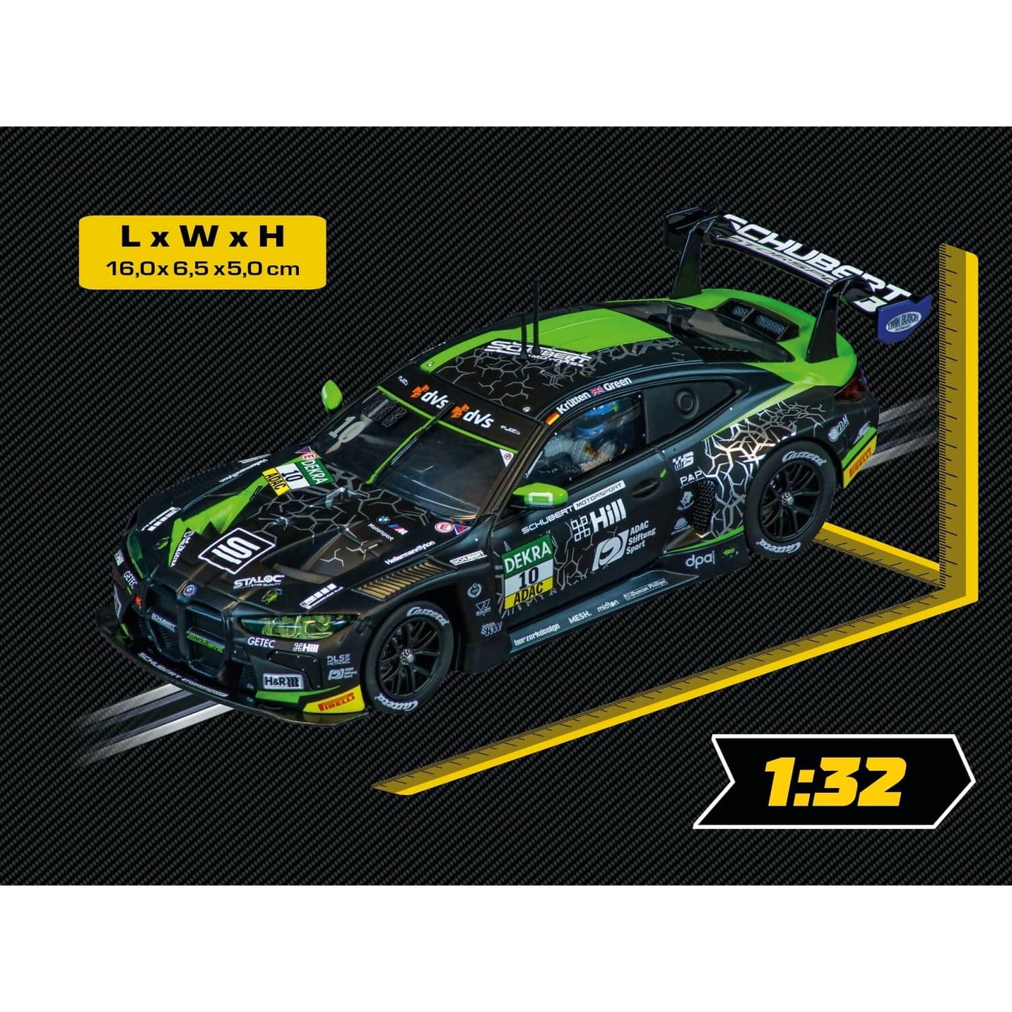 Carrera Digital 1:32 - BMW M4 GT3 Schubert Motorsport No.10 - Slot Car Also Suits Scalextric