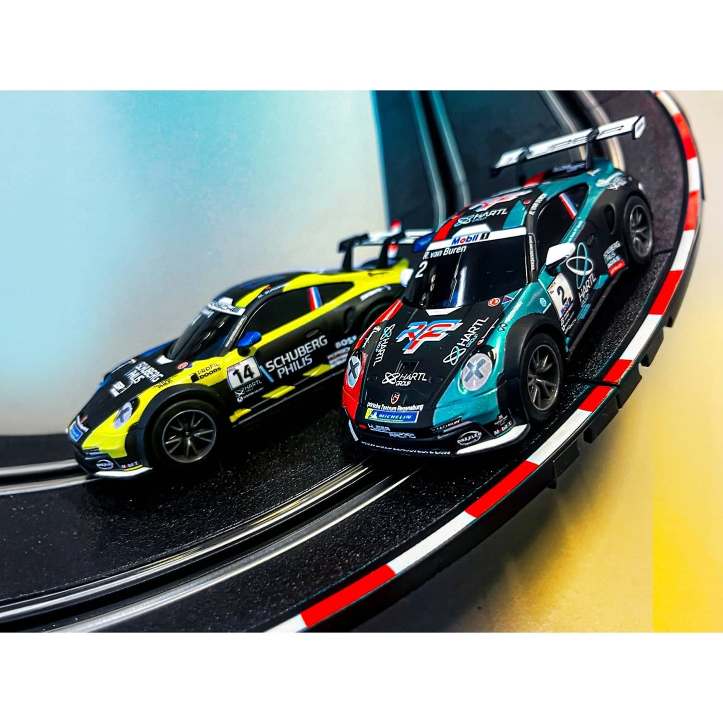 Carrera GO 1:43 - Porsche 911 GT3 Cup (992) Huber Racing No.2 Slot Car