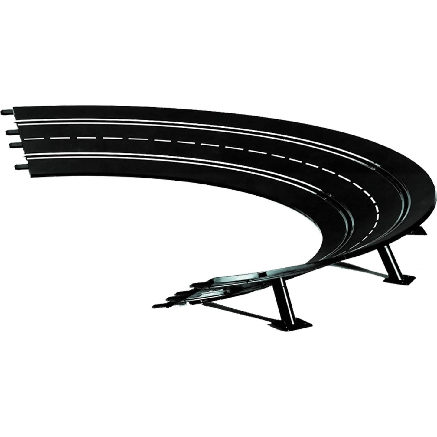 Carrera Digital 1:32 Accessories - High Banked Curve 30° 6 x Track Pieces & 6 x Supports - Slot Car Track Accessories Also Suits 1:24 and Evolution
