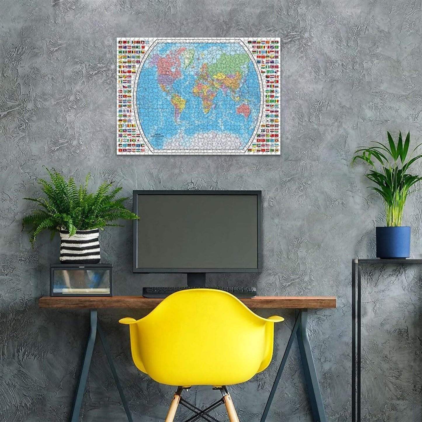 Ravensburger - Political World Map Jigsaw Puzzle 1000 Pieces