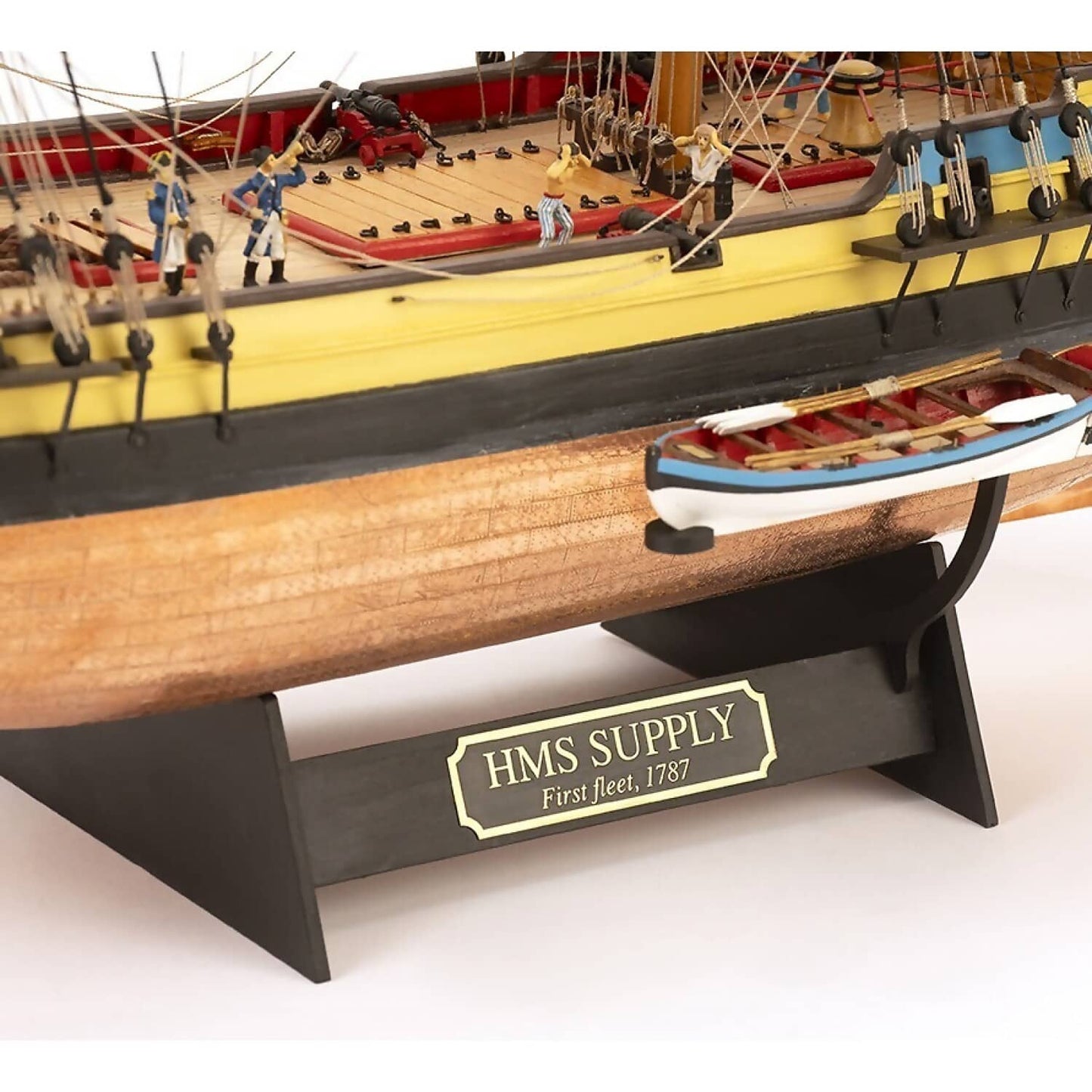 Artesania Scale 1/50 HMS Supply First Fleet Brigantine Wooden Ship Model Kit (22420)