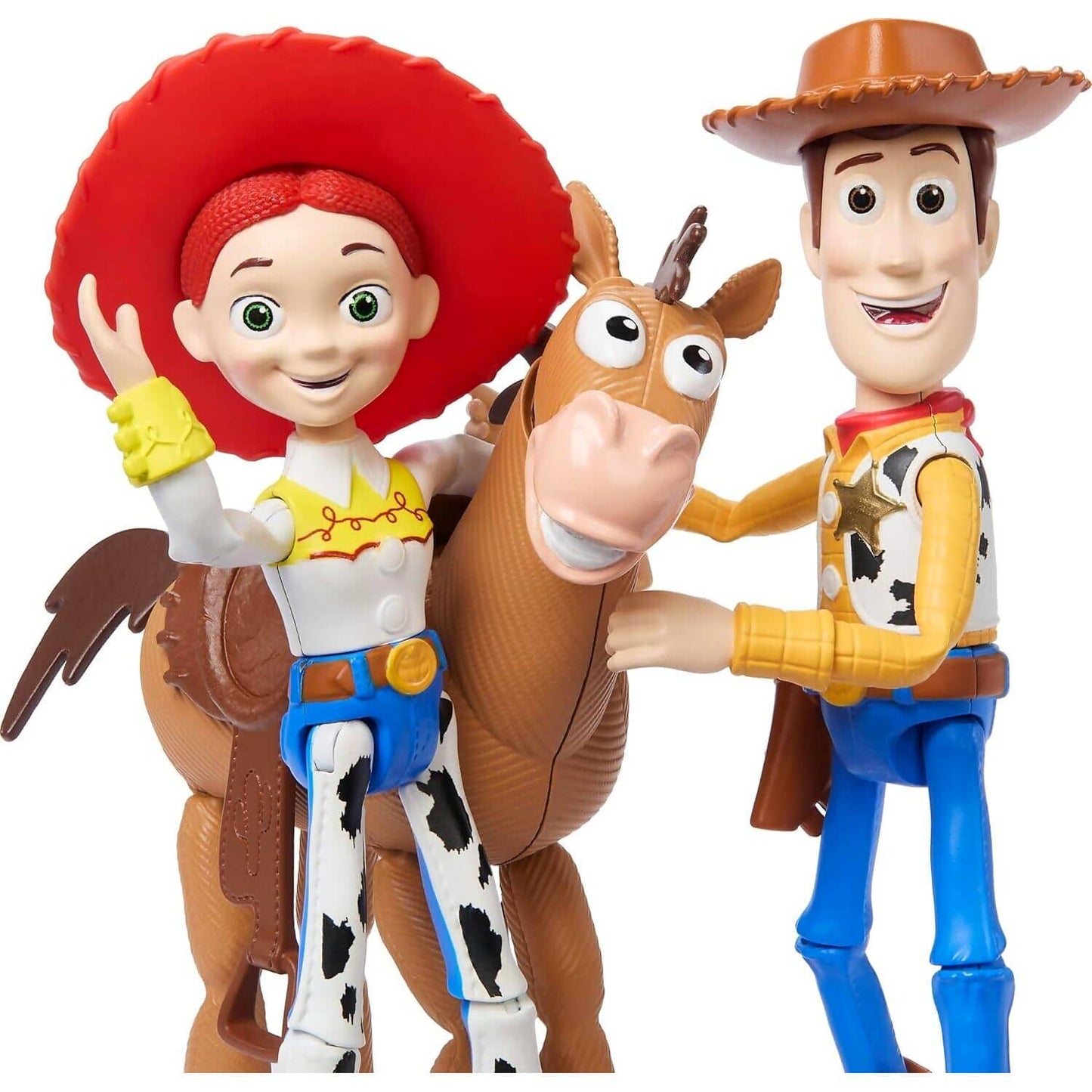 Disney Pixar - Storytellers Toy Story 3-pack Of Woody Jessie & Bullseye - Mattel