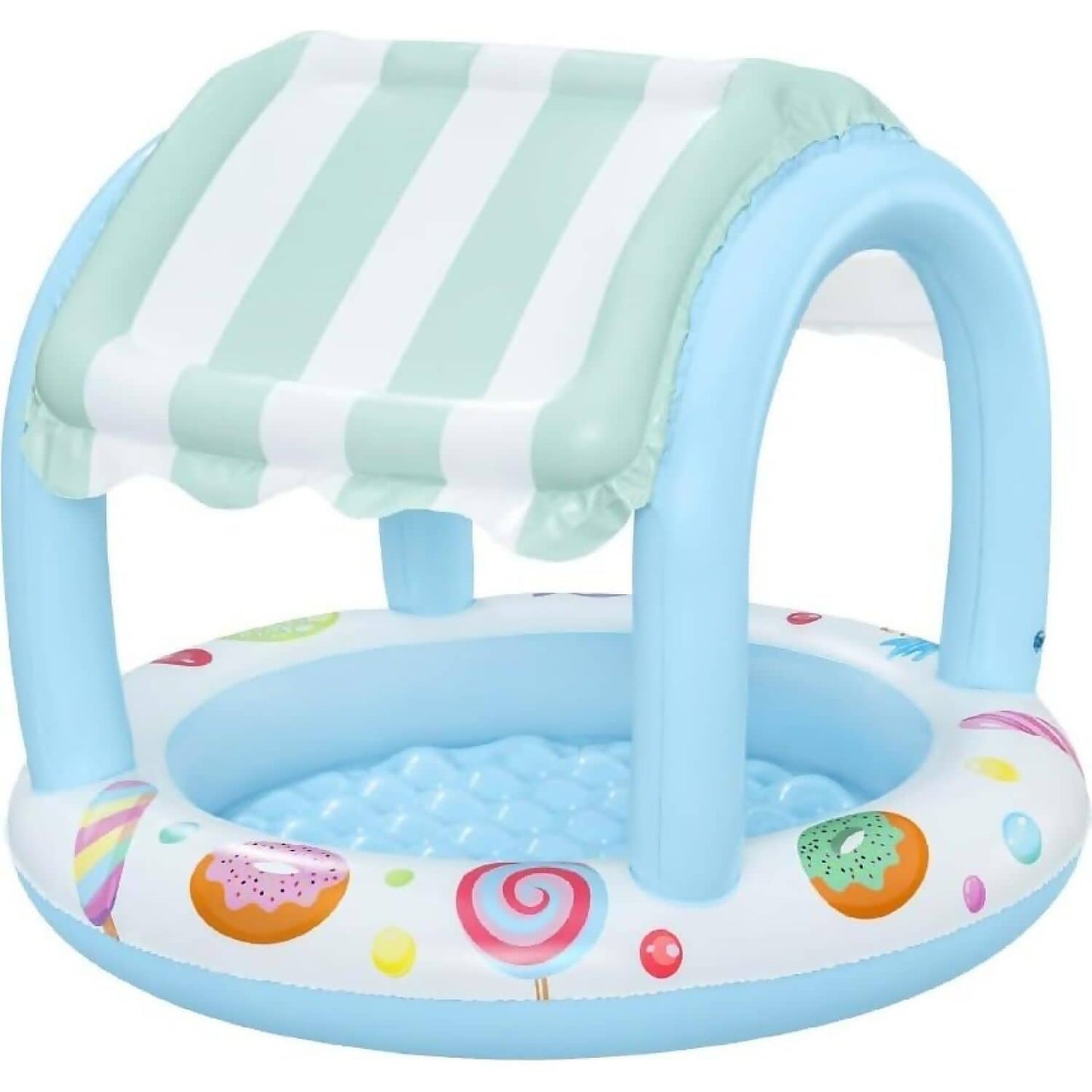 Bestway - Sweet Shoppe Shaded Kiddie Inflatable Pool 34 L