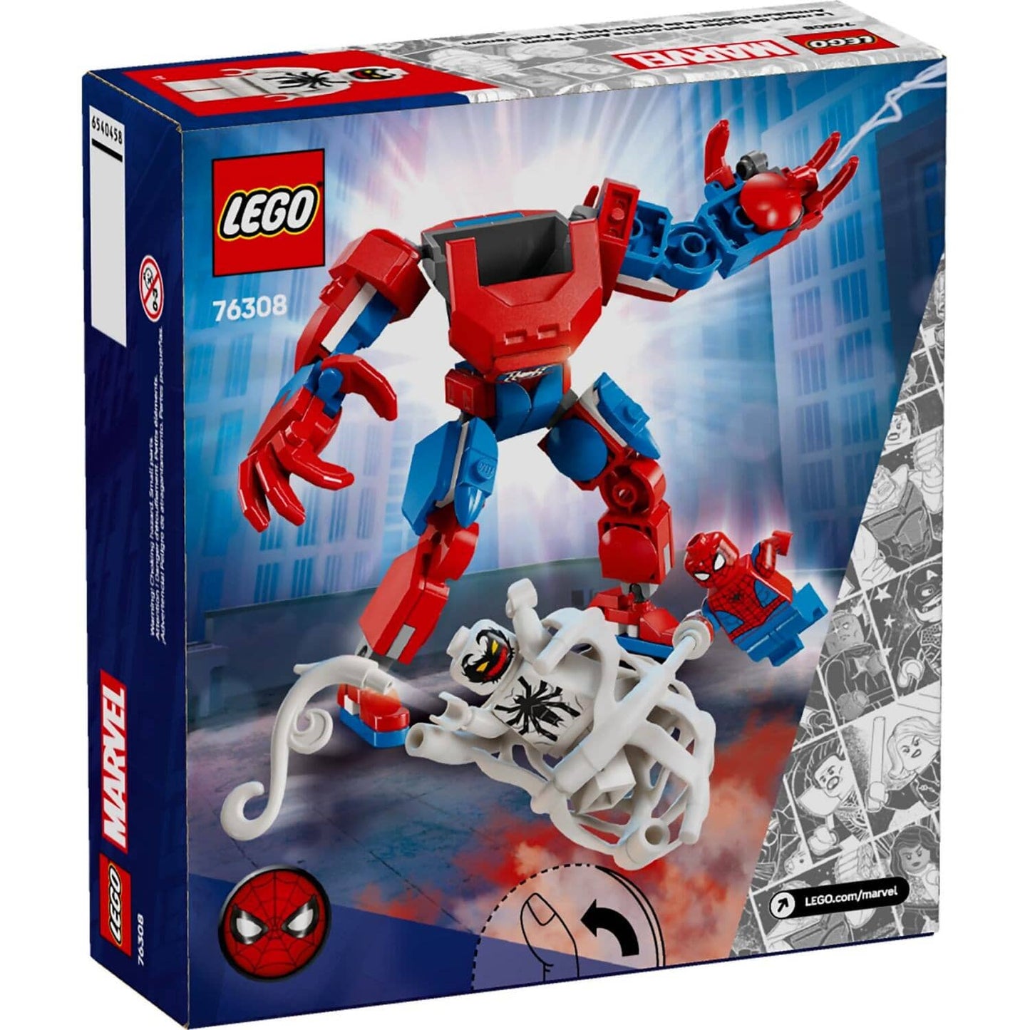LEGO 76308 Spider-Man Mech vs. Anti-Venom - Marvel Super Heroes