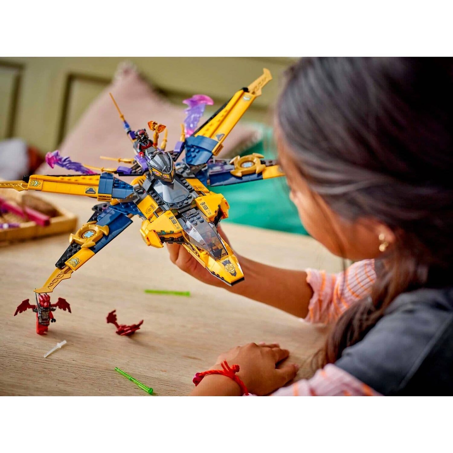 LEGO 71833 Ras and Arin's Super Storm Jet - Ninjago