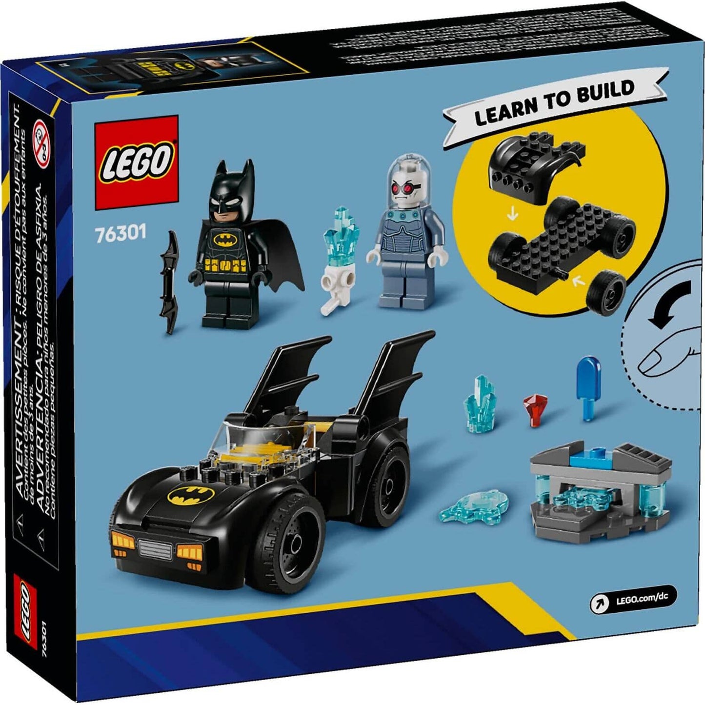 LEGO 76301 Batman™ & Batmobile™ vs. Mr. Freeze™ - DC Super Heroes 4+