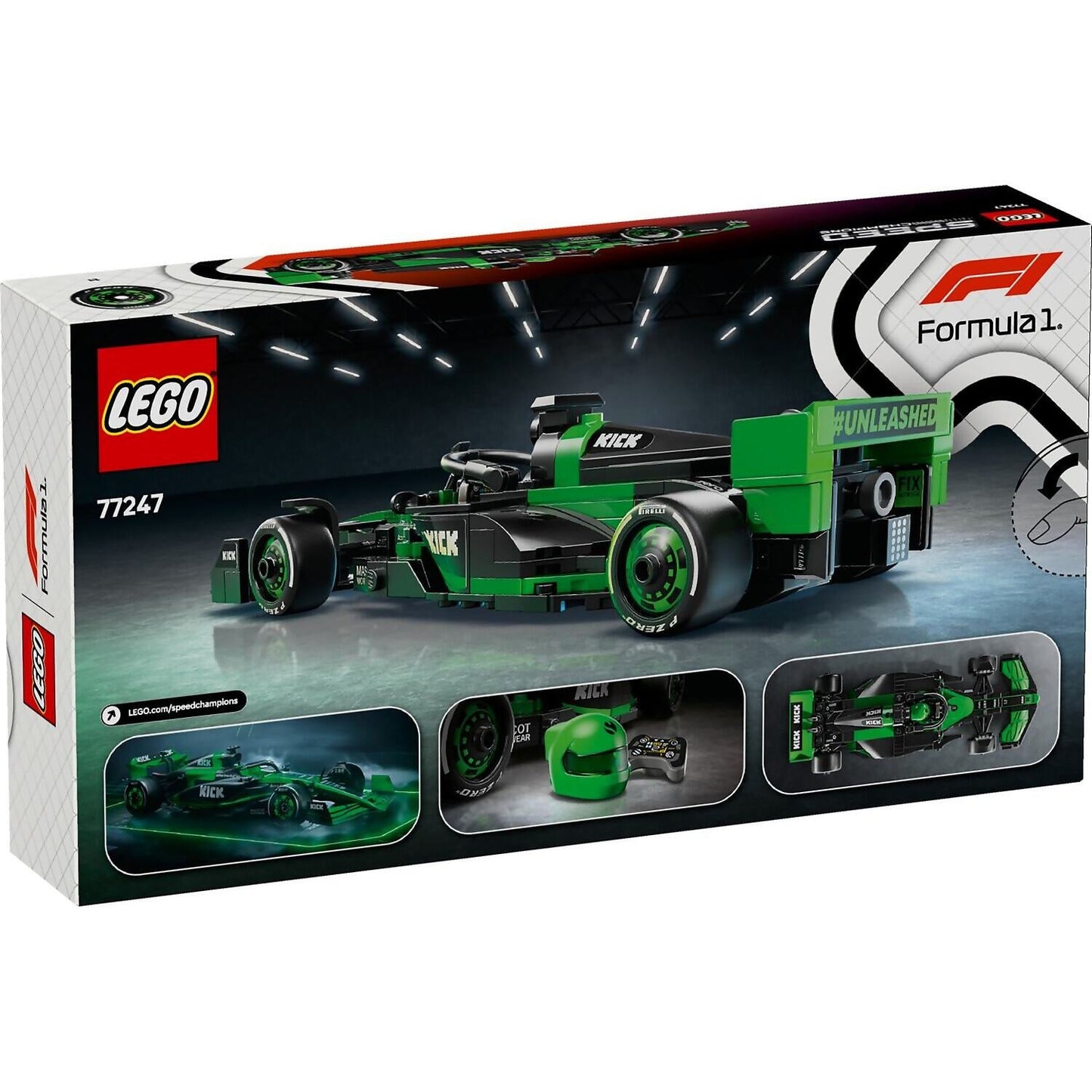 LEGO 77247 KICK Sauber F1® Team C44 Race Car - Speed Champions
