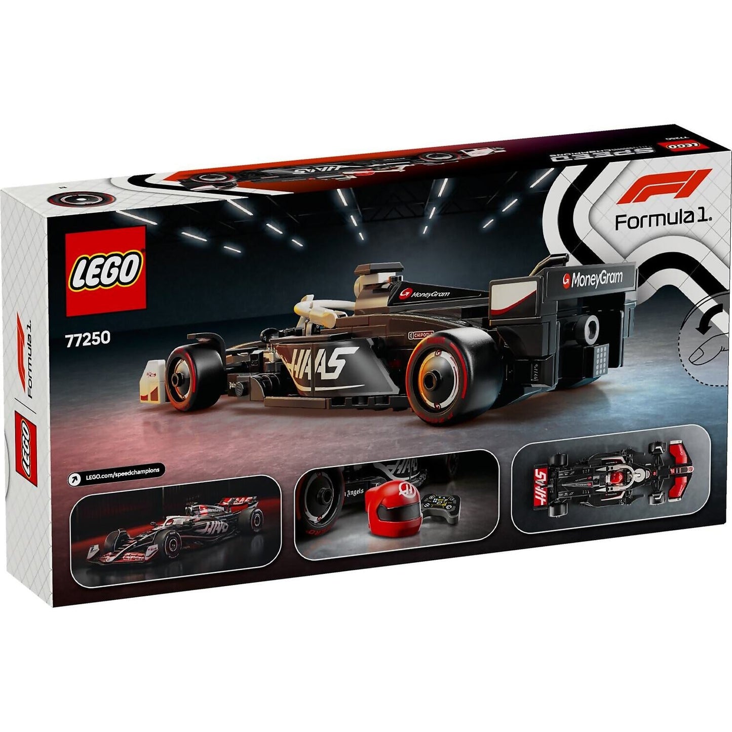 LEGO 77250 MoneyGram Haas F1® Team VF-24 Race Car - Speed Champions