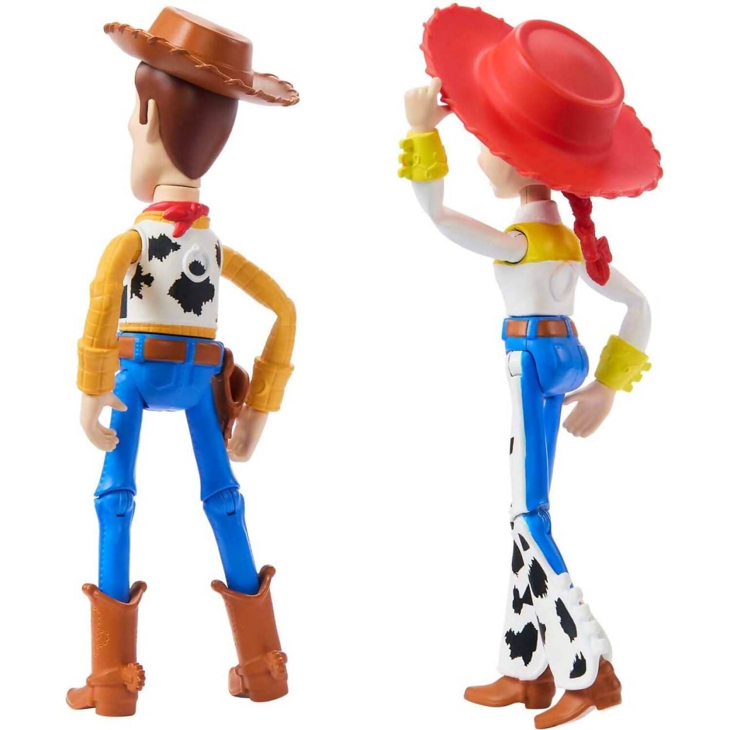 Disney Pixar - Woody & Jessie Action Figure Pack 7-inch Scale Posable 2pk - Mattel