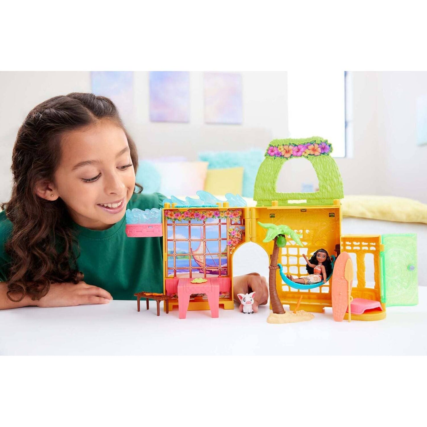 Disney Princess - Moana Storytime Stackers Doll House - Mattel