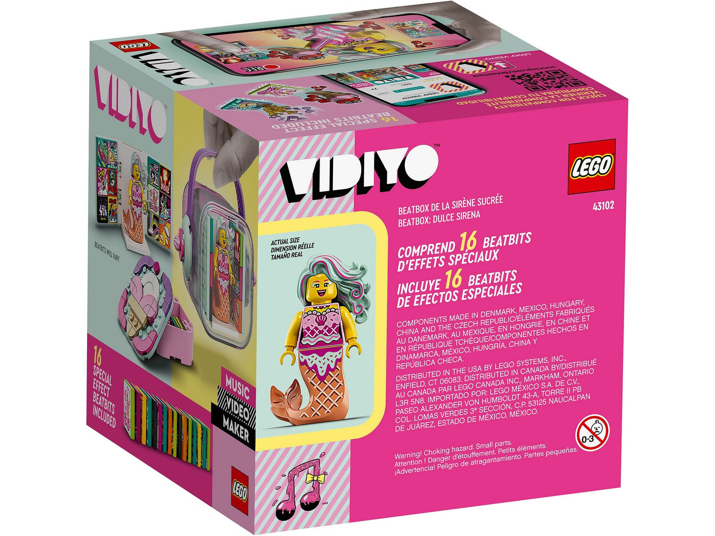 LEGO 43102 Candy Mermaid BeatBox - VIDIYO