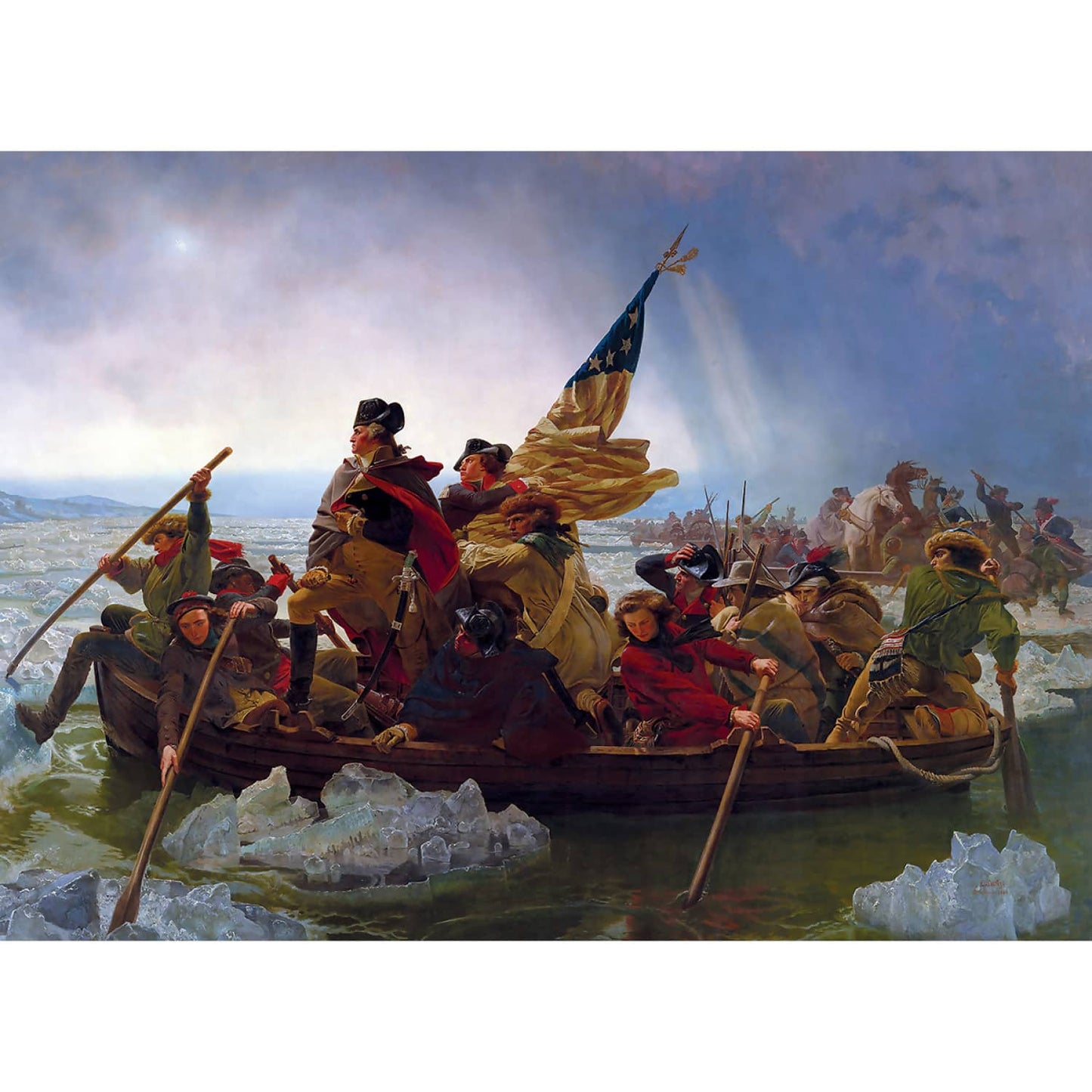 Eurographics - Washington Crossing The Delaware - Jigsaw Puzzle 1000pc