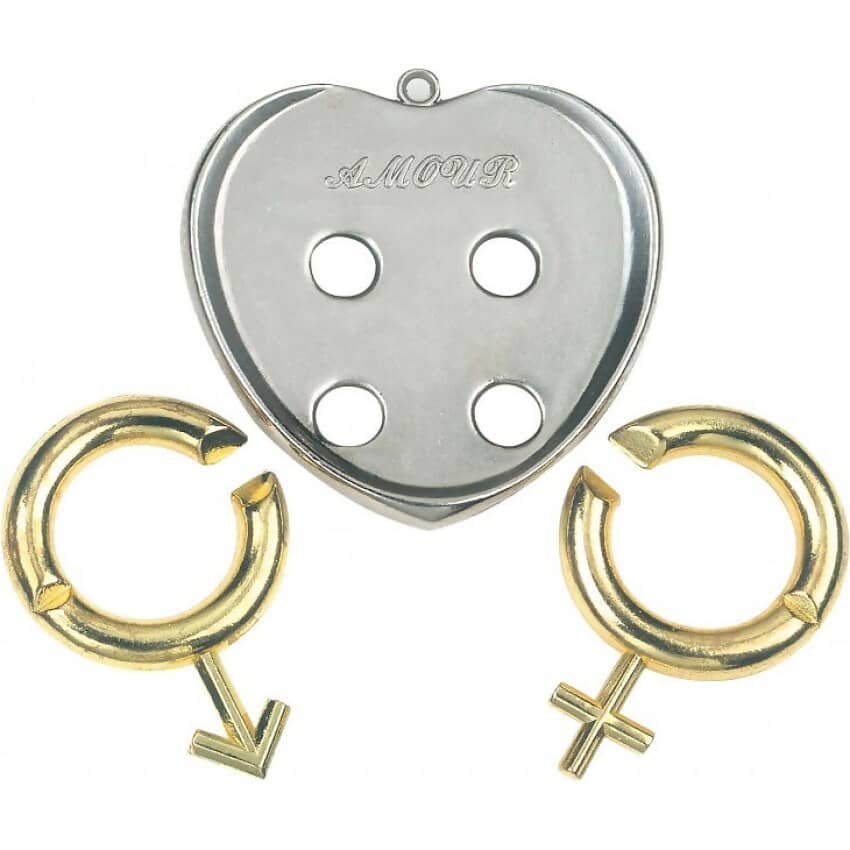 Hanayama - Huzzle Amour Level 5 - Cast Puzzle