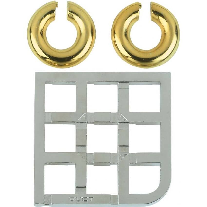 Hanayama - Huzzle Duet Level 5 - Cast Puzzle