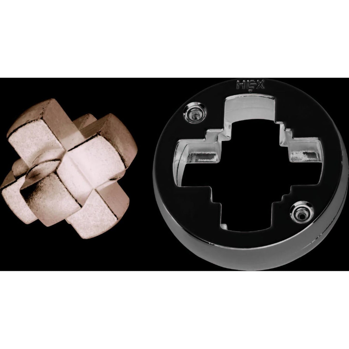 Hanayama - Huzzle Hex Level 3 - Cast Puzzle