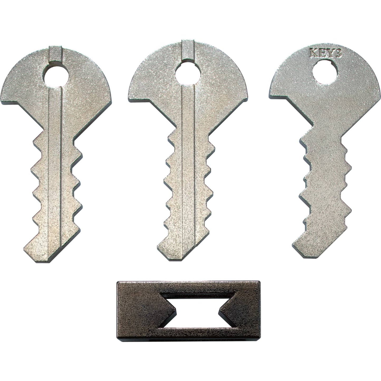 Hanayama - Huzzle Key III Level 6 - Cast Puzzle