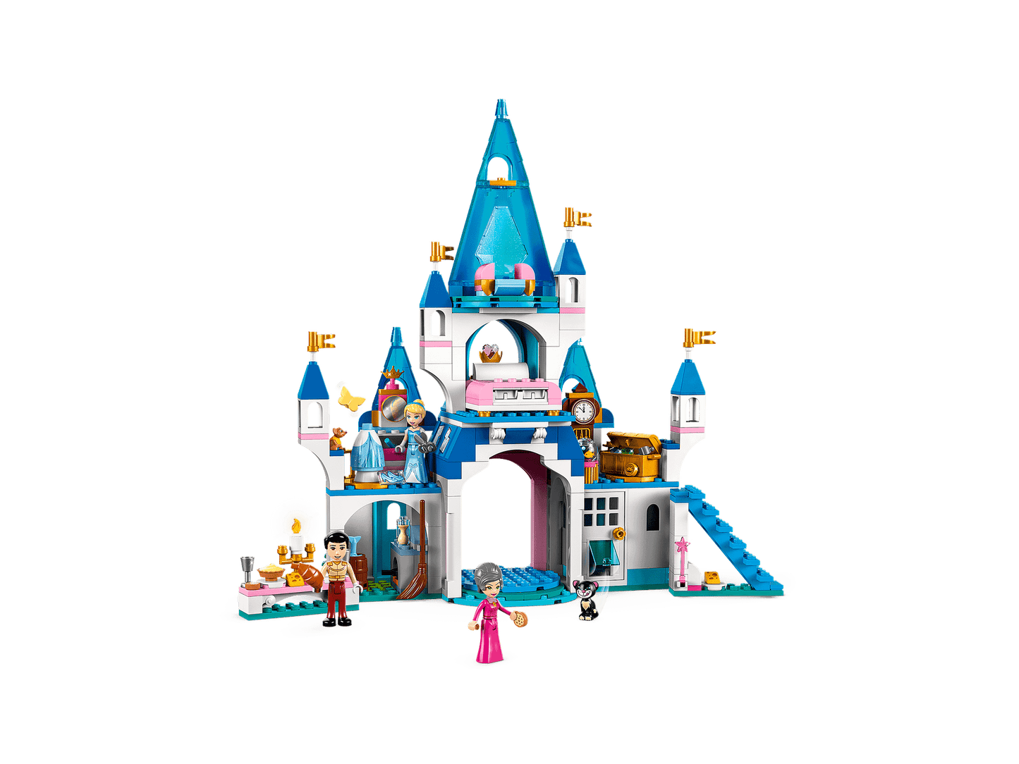 LEGO 43206 Cinderella and Prince Charming's Castle - Disney Princess Frozen