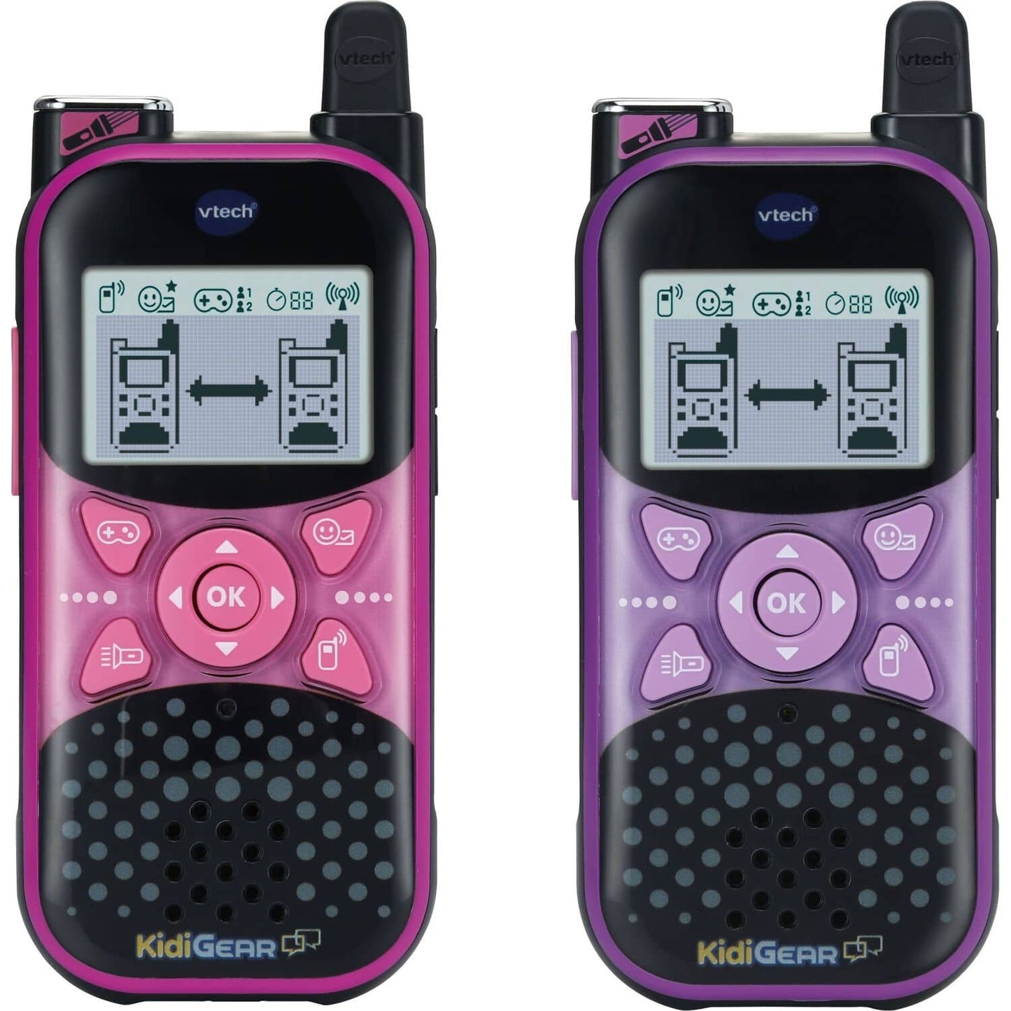 VTech – KidiGear Explorer Two-Way Radio Playset (Pink / Purple)