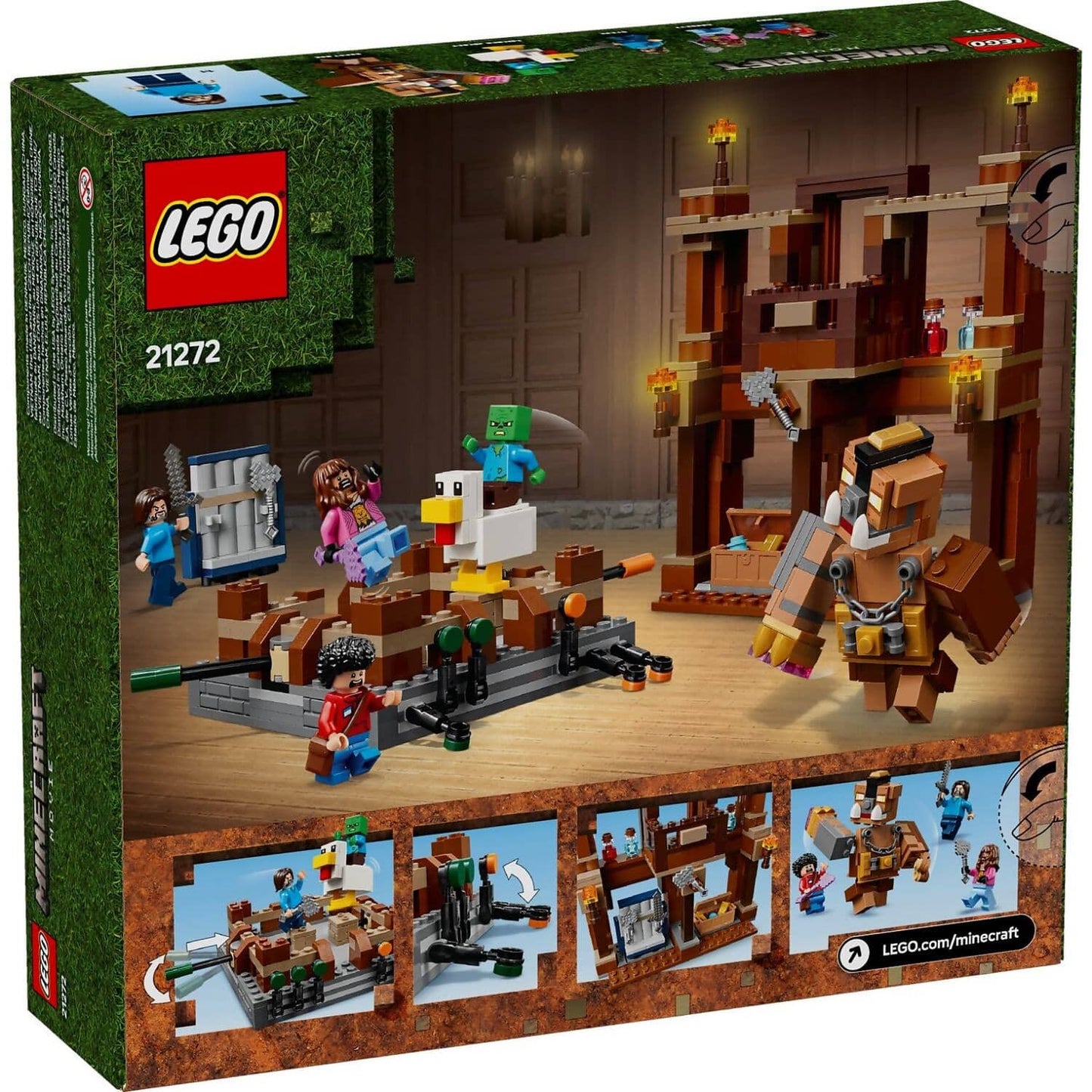 LEGO 21272 Woodland Mansion Fighting Ring - Minecraft
