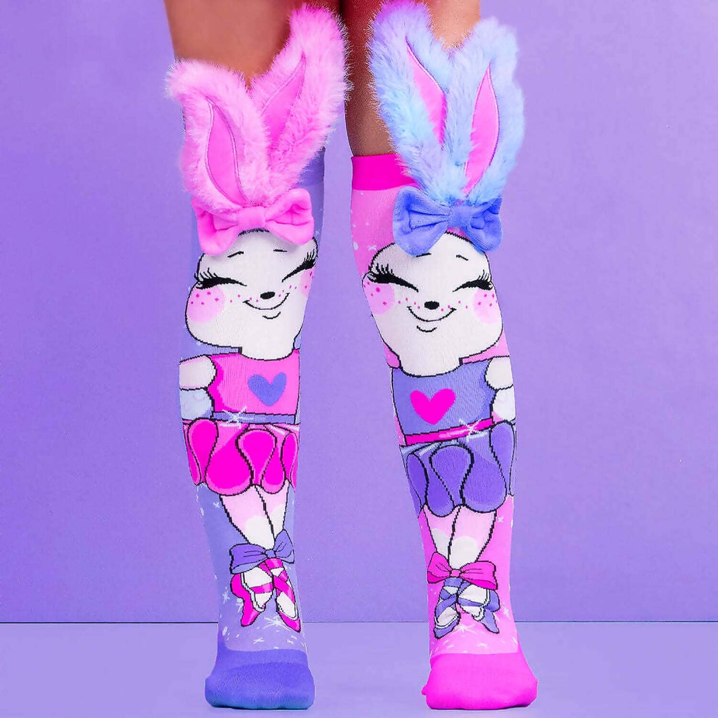 Madmia - Ballerina Bunny Socks Toddler Age 3-5y