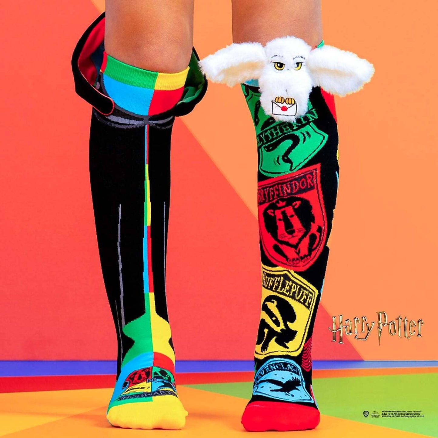 Madmia - Hogwarts & Hedwig Socks Kids & Adults Age 6y+