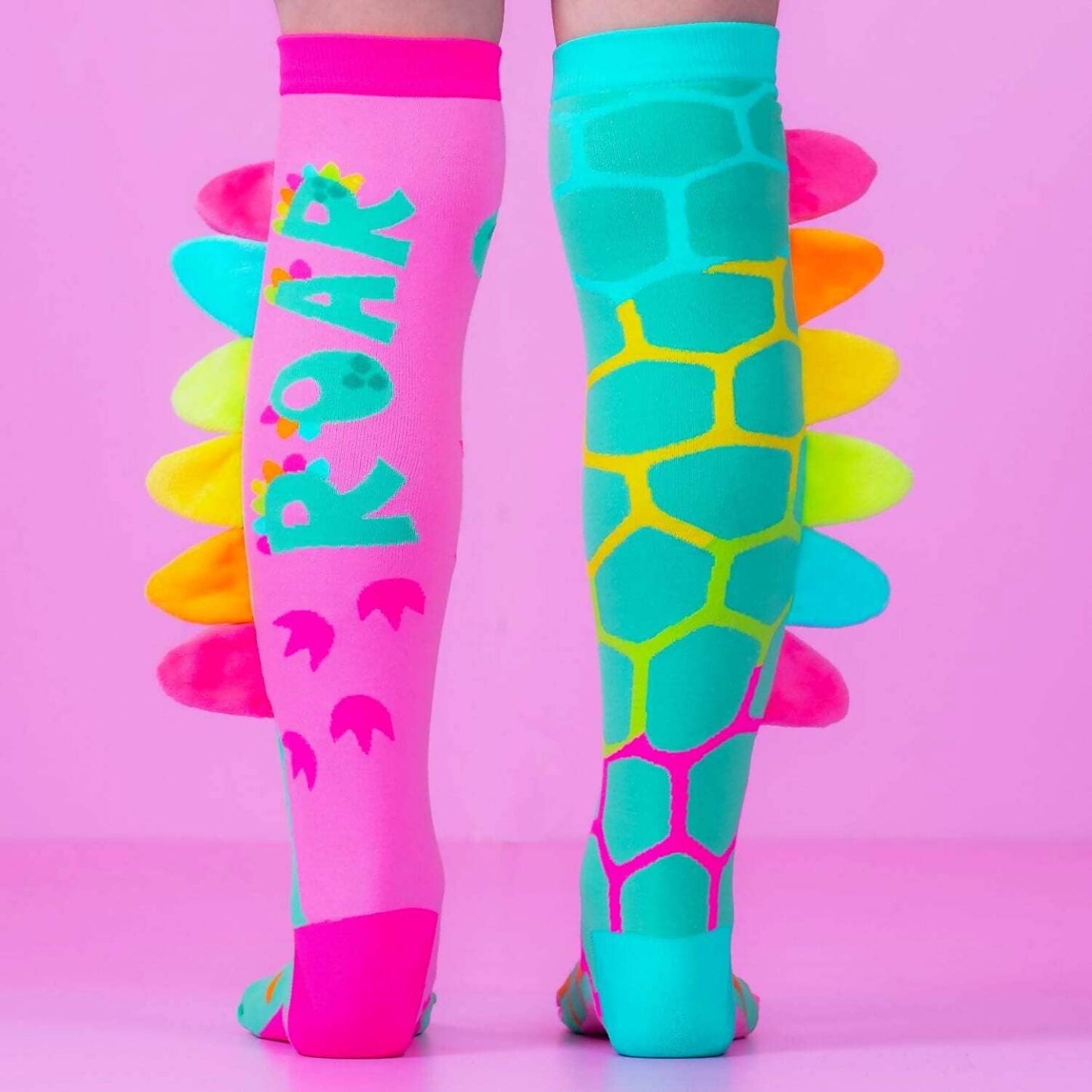 Madmia - Roar Dinosaur Socks Kids & Adults Age 6y+