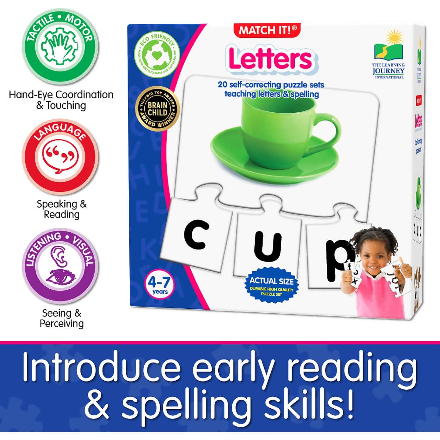 The Learning Journey - Match It! Letters