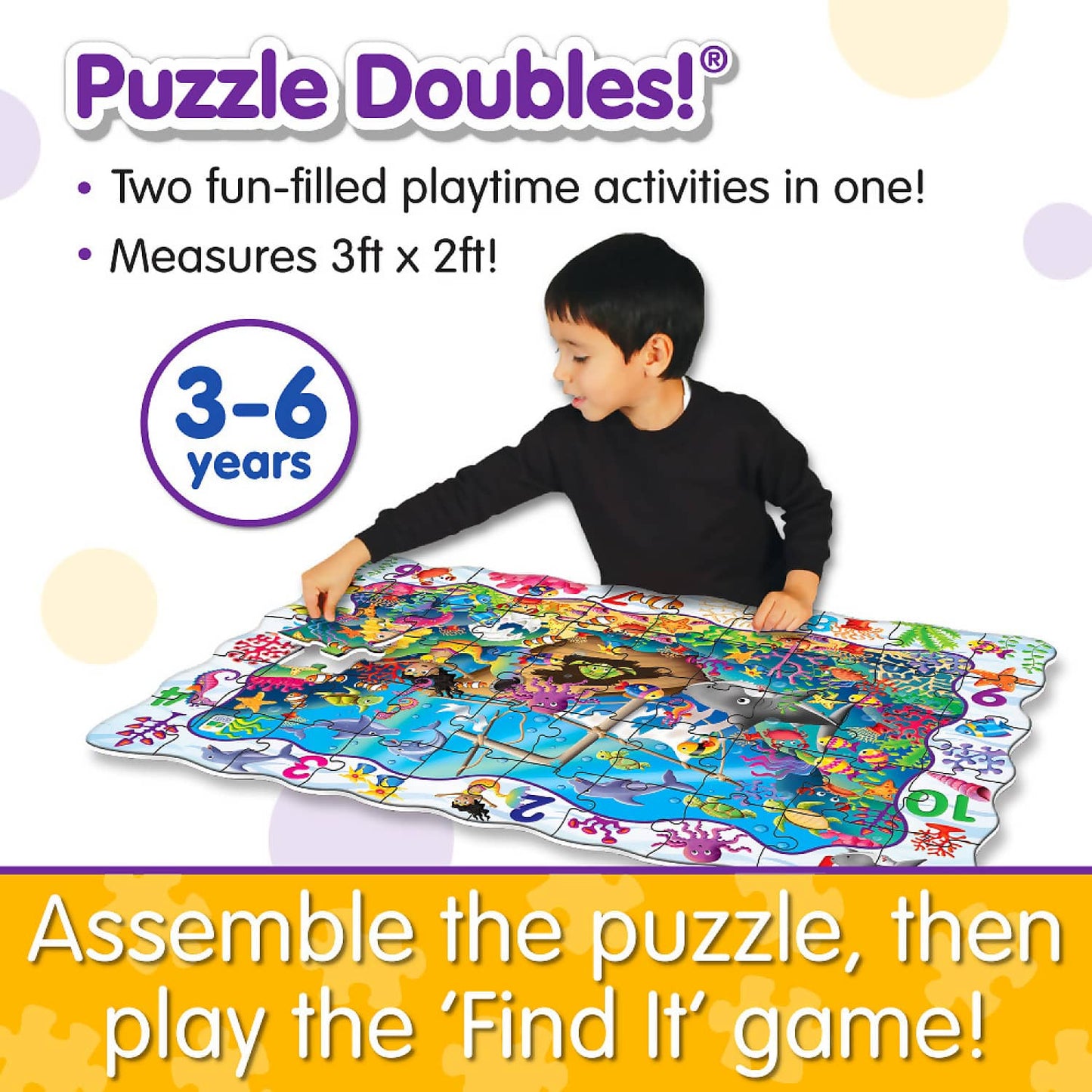 The Learning Journey - Puzzle Doubles! Find It! 123