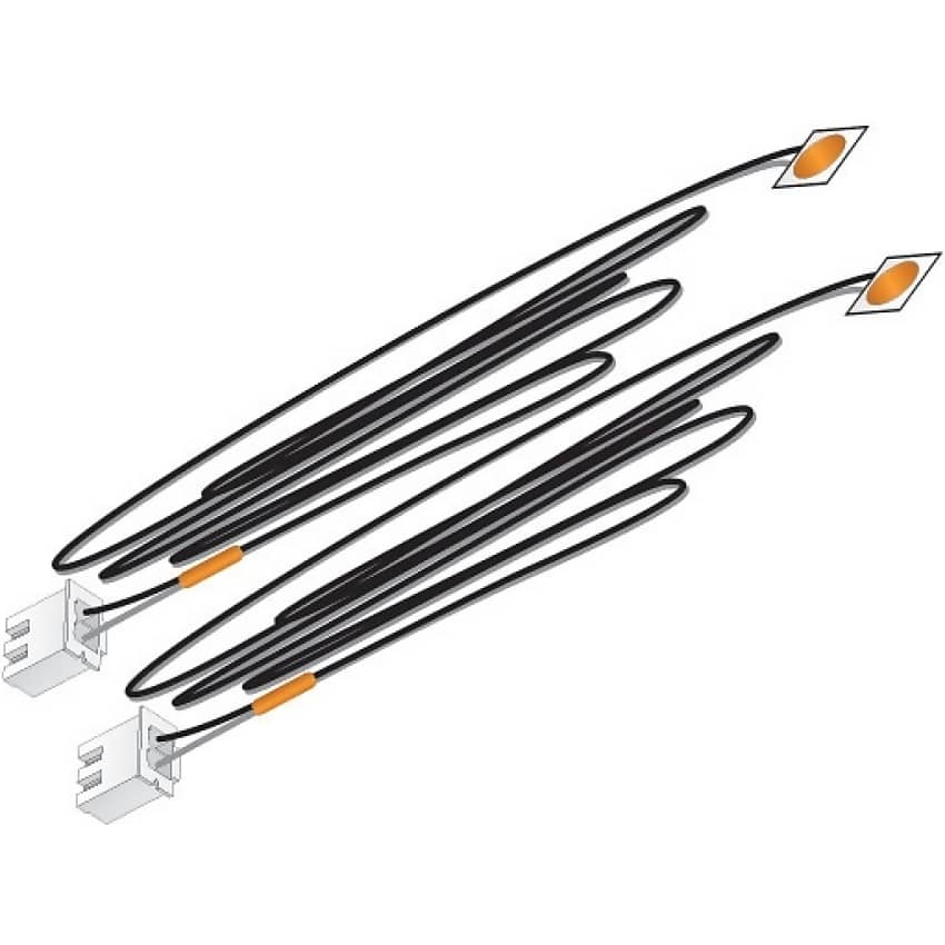 Woodland Scenics - Yellow LED Stick-On Lights OO/HO Scale - Model Railway Accessory