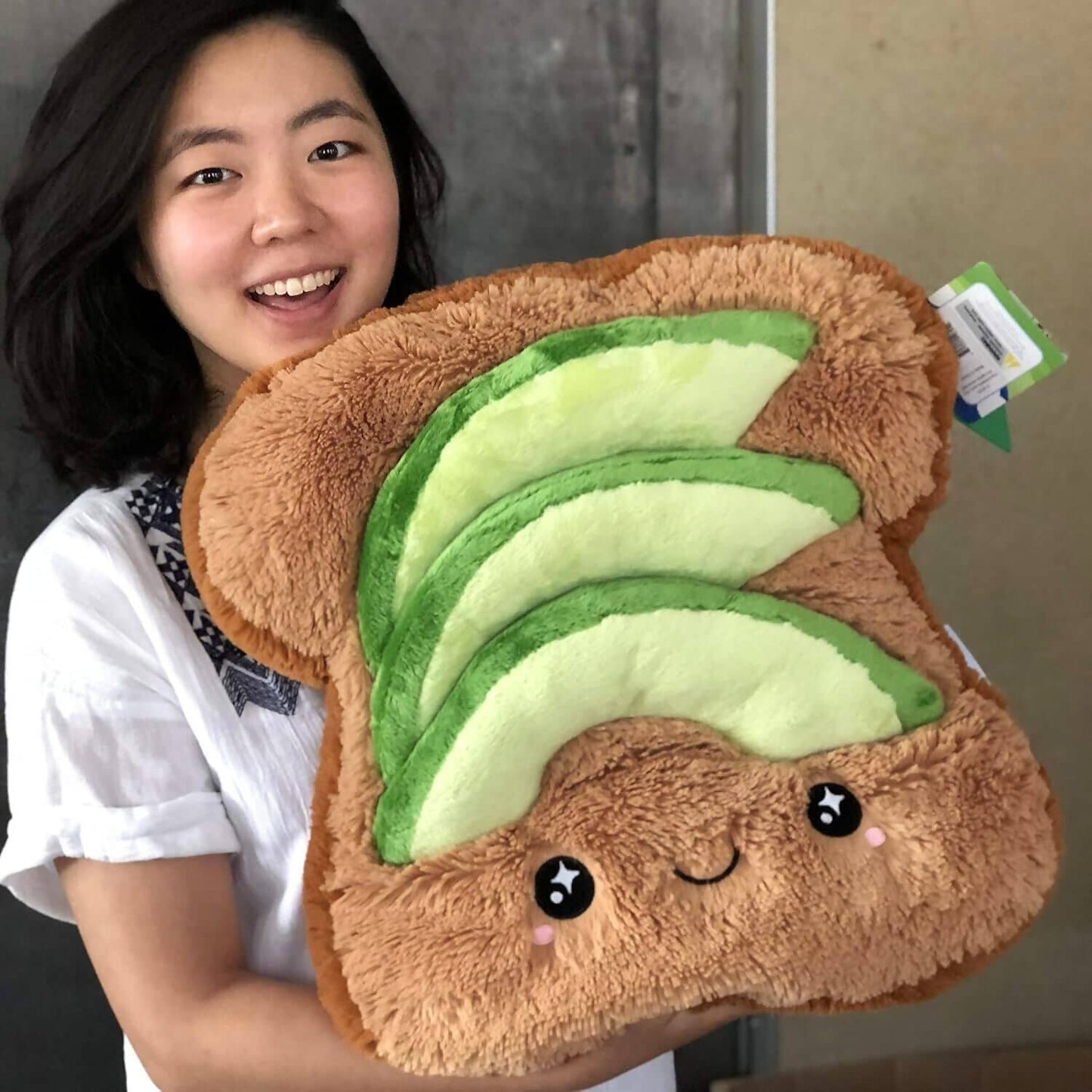 Squishable - Comfort Food Avocado Toast 17-inch Plush