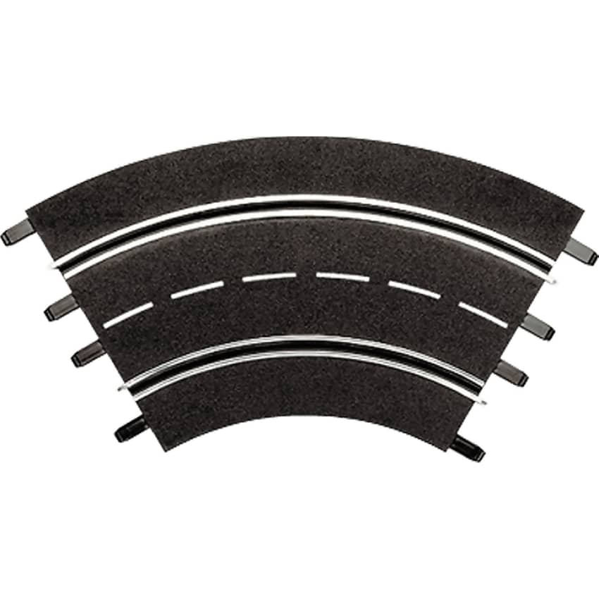 Carrera Digital 1:32 Accessories - Curve 1/60° (3) 3 x track pieces - Slot Car Track Accessories also Suits 1:24 & Evolution