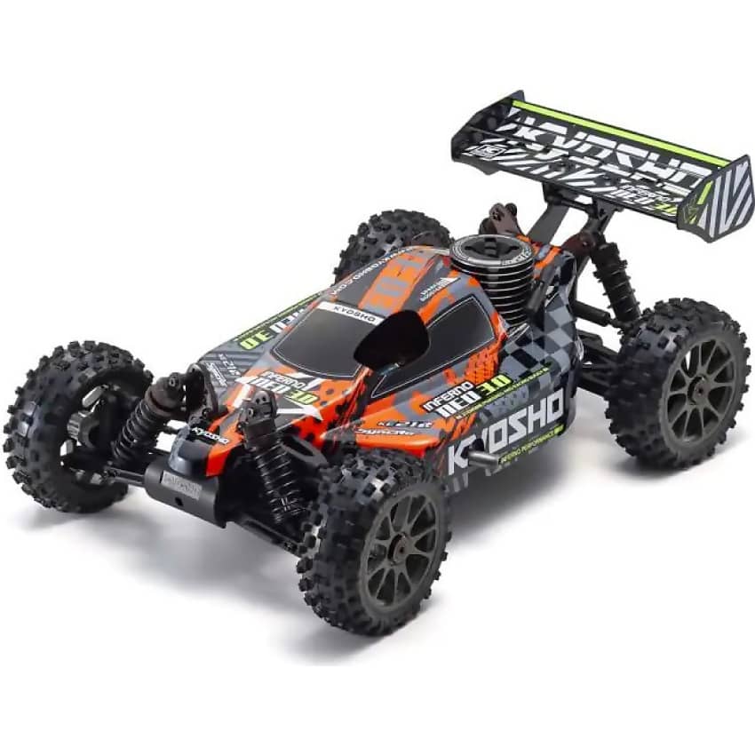 Kyosho - 1/8 GP 4WD RS INFERNO NEO 3.0 RED T5 - Remote Control Racing Buggy