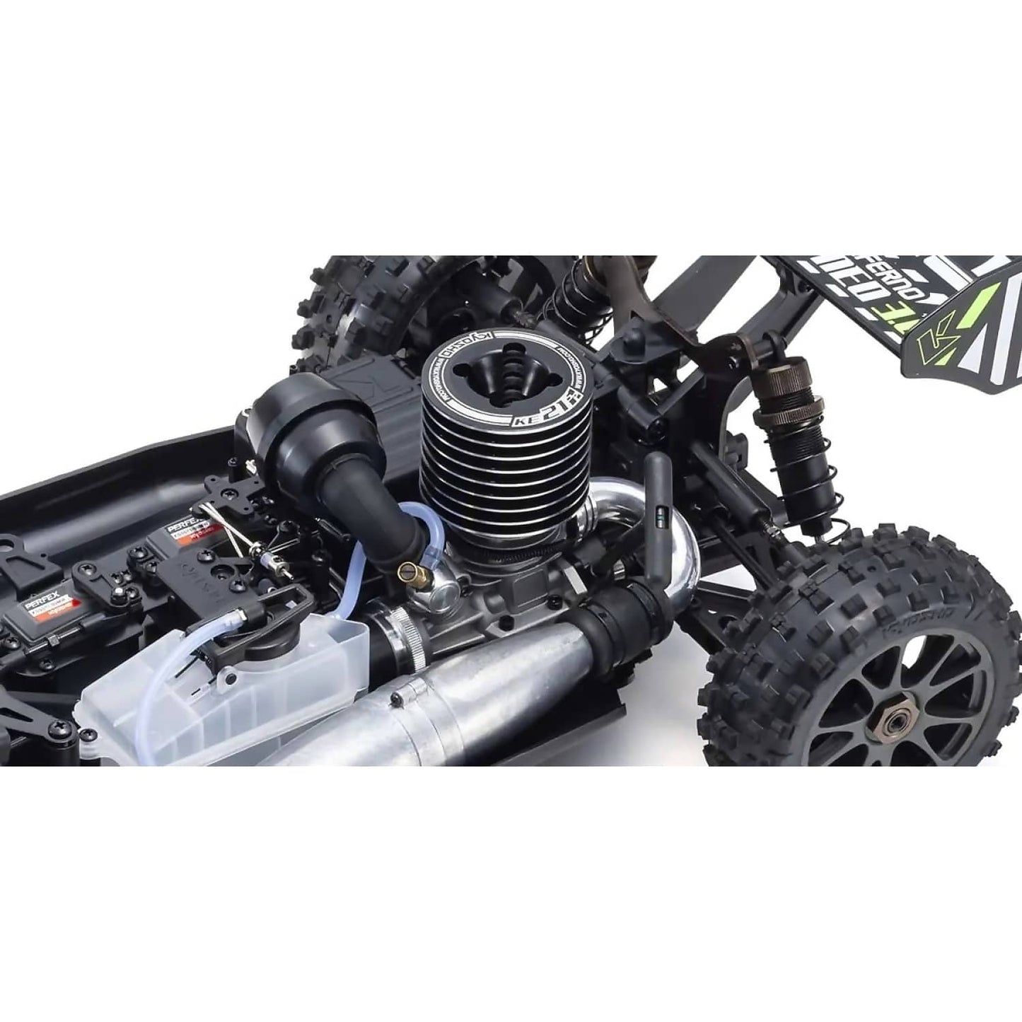 Kyosho - 1/8 GP 4WD RS INFERNO NEO 3.0 RED T5 - Remote Control Racing Buggy
